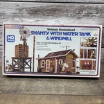 Life-like No. 1338 Western Homestead Shanty W/water Tank & Windmill Scale. Fixed Price $24.95.