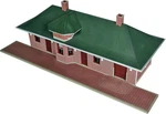 Walthers Cornerstone Pella Depot 933-4054 Ho Scale Model Railroad Structure.... Fixed Price $50.72.