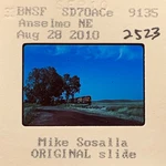 Bnsf SD70ACE 9135 Train Anselmo Ne 2010 Original 35MM Slide Mike Sosalla. Fixed Price $7.99.