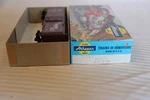 Ho Scale Athearn, 40' Box Car, Santa Fe, Scout Brown, #145372 - 5015. Fixed Price $24.00.