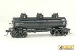 Tangent Ho Scale Mobx Black Lease 3-COMPARTMENT Tank Car #302 11527-01. Fixed Price $52.77.