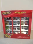 Fast Lane, Micro Ridez, Scale, 24 Total Pieces, Hot Rods, 2010, Nib!. Fixed Price $22.49.
