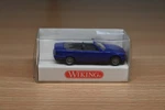 Wiking #1940118 1/87 Ho Scale - Blue Bmw 325I Cabriolet Convertable. Fixed Price $16.99.