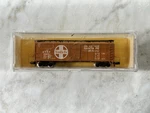 Model Power 3438 - Scale Santa Fe Atsf #16471 41' Steel Box Car, Nib. Fixed Price $15.00.