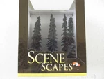 Bachmann Scene Scapes (6) Ho Scale, Conifer Trees, 5" To 6", #32003. Fixed Price $14.00.