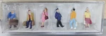 Original Preiser Ho Scale Hand-painted Figures #10710 "travelers Platform". Fixed Price $14.99.
