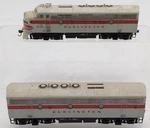 Athearn G2503 Ho Scale Cb&q F-3 Ab Diesel Set #135. Fixed Price $149.99.