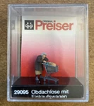 Preiser Scale #29095 Homeless Woman Trolley New D-91534. Fixed Price $6.99.