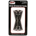 Ho Scale Atlas 172 Code 100 25-DEGREE Custom Line Crossing. Fixed Price $14.87.