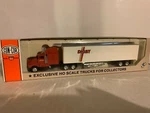 Con-cor #1082 Kenworth Wheel Sleeper Cab W/48' Box Trailor "DIGBY"1/87. Fixed Price $39.99.