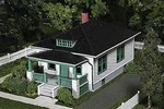 Atlas Ho Barb's Bungalow Kit 6-1/4IN X 3IN 2-3/4IN 712. Fixed Price $42.98.