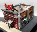Downtown Deco Scale Building Kit The Rat Hole Craftsman Hydrocal A+. Fixed Price $59.95.