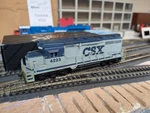 Bachmann Spectrum Emd GP30: Csxt #4223 - Blue/gray Paint Runs Noisy. Fixed Price $35.00.