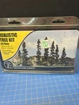 Woodland Scenics Ho Realistic Tree Kit 24 Pines #TR1113. Fixed Price $10.00.