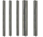 New Bachmann E-z Train Track Silver/gray 36" Straight 10 Pcs Ho Scale BAC4. Fixed Price $134.20.