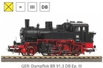 Piko Db Br 91.3 Steam Locomotive 50730 Ho Scale Dcc Ready. Fixed Price $290.00.