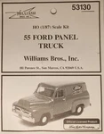 Williams Bros Inc. #53130 1955 Ford F-100 Panel Truck/van Brand Nos Ho GAUGE1:87. Fixed Price $12.50.