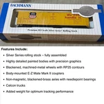 Bachmann 17901 Ho Scale 50' Steel Mechanical Reefer Union Pacific (up) 6817. Fixed Price $18.99.