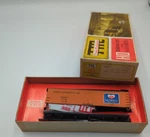 Train Miniature Tm #8066 Ho Morrell Meats Double Sheathed Reefer Car Kit Nos. Fixed Price $12.95.
