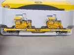 Athearn Trailer Train 60' Flat Car # 91022-JOHN Deere 650H Dozers -rtr Ho Scale. Fixed Price $75.00.