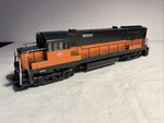 Ho Scale Stewart Milwaukee Road U25B #5000 Dc Tested No Box. Fixed Price $79.99.