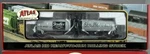 Atlas #1558-2 "ho" Acf Stauffer Chemical 17,360 Gal Tank Car #85287, Nib.. Fixed Price $39.95.