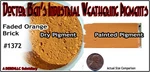 Doctor Ben's Faded Orange Brick Weathering PIGMENT-2OZ. Fixed Price $9.78.