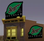 Miller Engineering 2581 Ho/o Scale Breyers Billboard. Fixed Price $46.69.