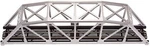 Atlas #594 Code 83 18" Silver Thru Truss Bridge Kit New Free Shipping. Fixed Price $46.99.