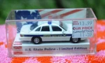 New 1999 Busch Ho Scale Vehicle #49086 Ford Crown Victoria Connecticut State Pol. Fixed Price $24.99.