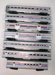 Ho Gauge Athearn Amtrak Passenger Set (lot 6993). Fixed Price $100.00.