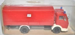 Wiking (628/1) Mb 1617 Fire Truck W/tarp(red) For (new W/box). Fixed Price $6.39.