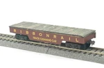 Ho Scale Ribbonrail Brass Track Cleaning Car With Wood Flat Deck. Fixed Price $19.99.