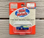 Classic Metal Works 1/87 Ho 1953 Ford Courier Sedan Plumber Vehicle 30325 F/s. Fixed Price $7.25.