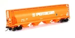 Bachmann #19141 Scale Cylindrical 4-BAY Grain Hopper Potacan #893 Nib. Fixed Price $25.99.