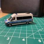 Busch Ho Scale 1:87 Mercedes German Police Polizei Van. Fixed Price $29.99.