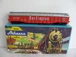 Vintage Athearn Ho Scale 83124 Burlington 50' Covered Gondola Car #1661 Ex. Fixed Price $16.99.