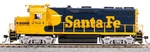 Broadway Limited BLI7531 Ho Scale Atsf Emd GP35 No. 2828 Model Train. Fixed Price $399.99.