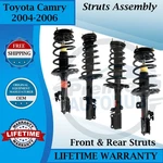 Monroe Oem Front & Rear Struts For 2004-2006 Toyota Camry Lifetime Warranty. Fixed Price $428.64.