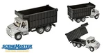 Walthers 949-11677 Ho Intrl 7600 Dual-axle Coal Truck Silver Cab, Black Box. Fixed Price $19.17.