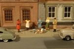 Bachmann Trains Ho Sidewalk People Figures - Pack Of 6 33117 Nib New. Fixed Price $11.20.