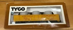 Vintage Tyco Ho Scaleunion Pacific 40' Gondola 344-C Pipe Load Nib. Fixed Price $17.99.