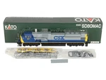 Kato 37-6344 Ho Scale Csx Emd SD80MAC Diesel Locomotive #801 Ln/box. Fixed Price $139.99.