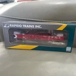 Canadian Pacific Railroad 52' 6" Mill Gondola Action Red 341357 Rapido 50052A Ho. Fixed Price $35.99.