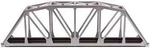 Atlas 889 Ho 18" Through Truss Bridge Kit W/code 100 Track. Fixed Price $45.99.
