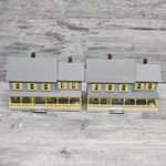Scale Model Power Jordan's House Lot (2) #590 One With Light. Fixed Price $22.49.