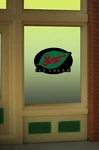 Breyers Ice Cream Neon Window Sign -can Be Trimmed As Small .825" X 0.9". Fixed Price $16.29.