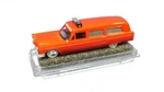 Praline 82904 Cadillac 1970 Ambulance - Red With White Tires 1/87 Ho Scale Mib. Fixed Price $39.00.