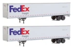 Walthers Scene Master 949-2452, 53' Stoughton Trailer 2-PACK Assembled. Fixed Price $39.99.