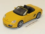 Welly Porsche Boxster Top Down 1:24 Yellow Free Ship Usa. Fixed Price $39.95.